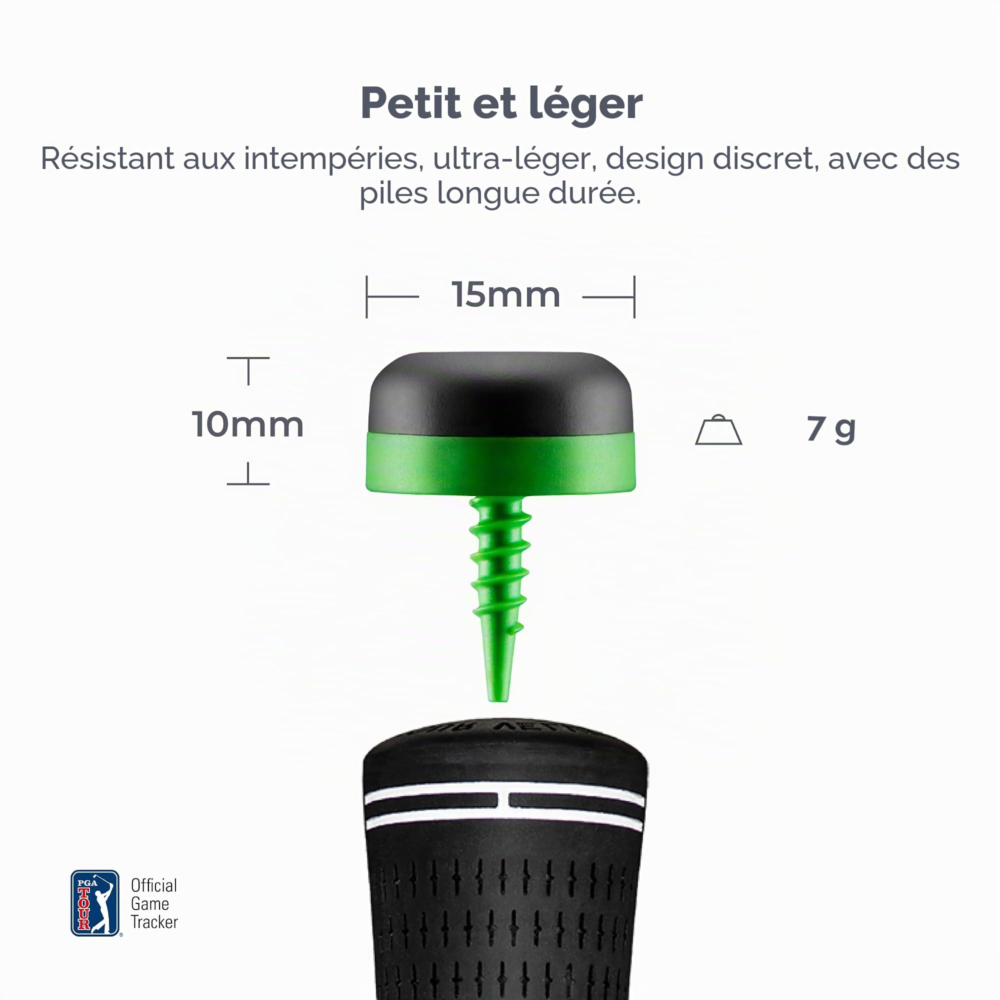 Arccos Capteurs intelligents Système de Suivi Automatique du Jeu de Golf Télémètre GPS IA Distances intelligentes des Clubs Gen 4 Fumée