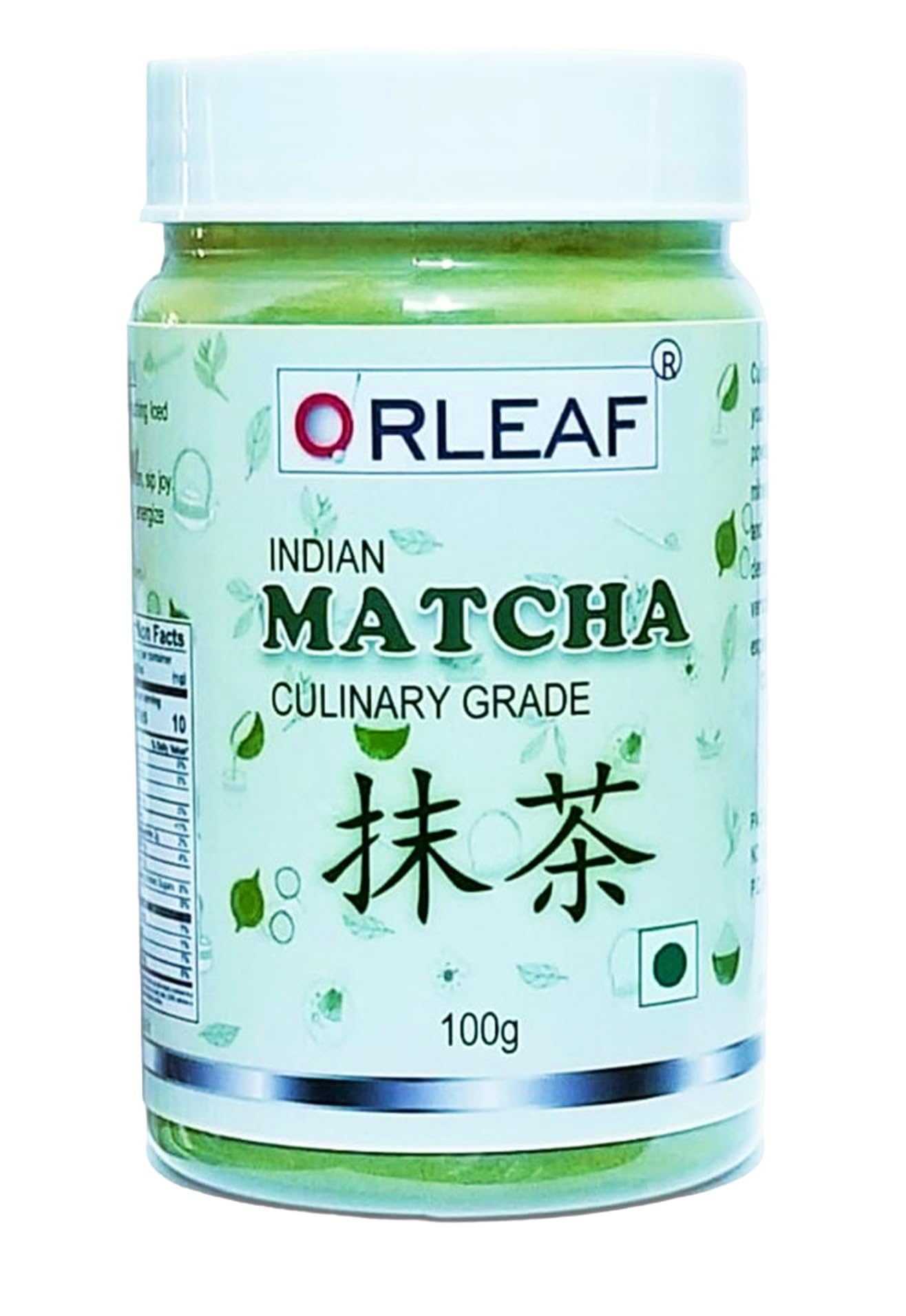 Orleaf Matcha Green Tea Powder For Cooking, Tea, Baking, Latte, Smoothie, Hot & Iced Drinks - Antioxidant-Rich, Helps Support Digestive Health Pack of (1)
