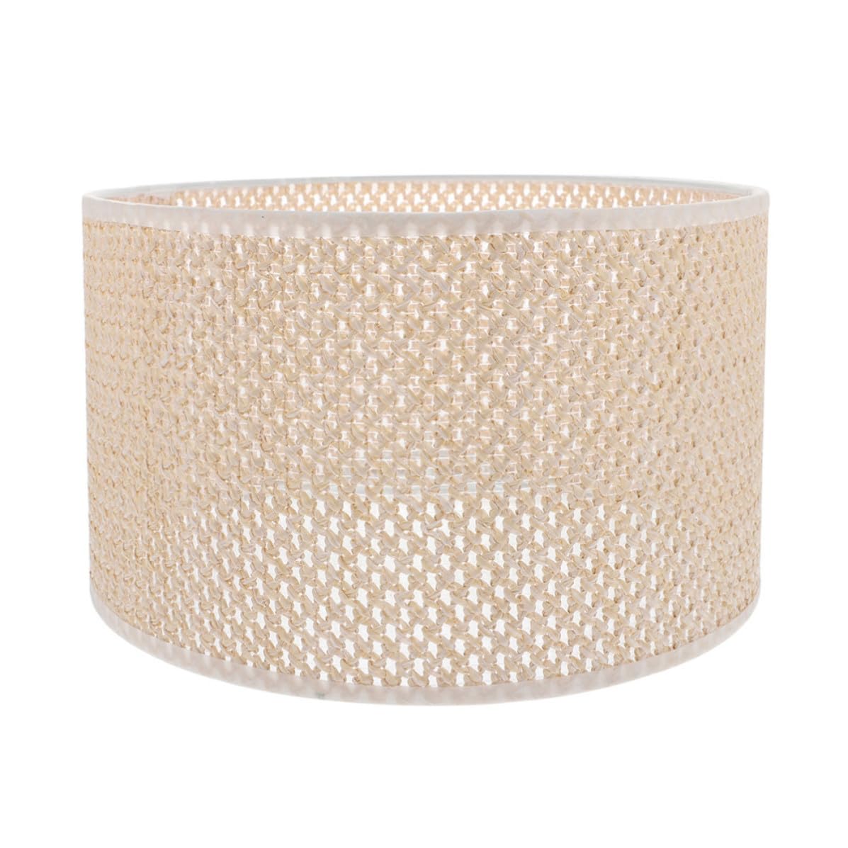 Abat-jour Moderne Tissé E27 pour Lampe de Bureau Élégante