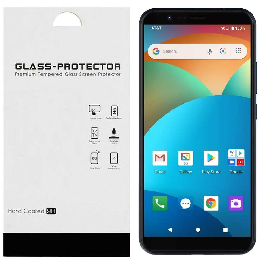 ExtremeCases for AT&T Fusion Z (V340U) / Motivate (V341U) Wallet Pouch Cover Phone Case + Tempered Glass + Extreme Band + Stylus Pen + Pry Tool (Beautiful Island)