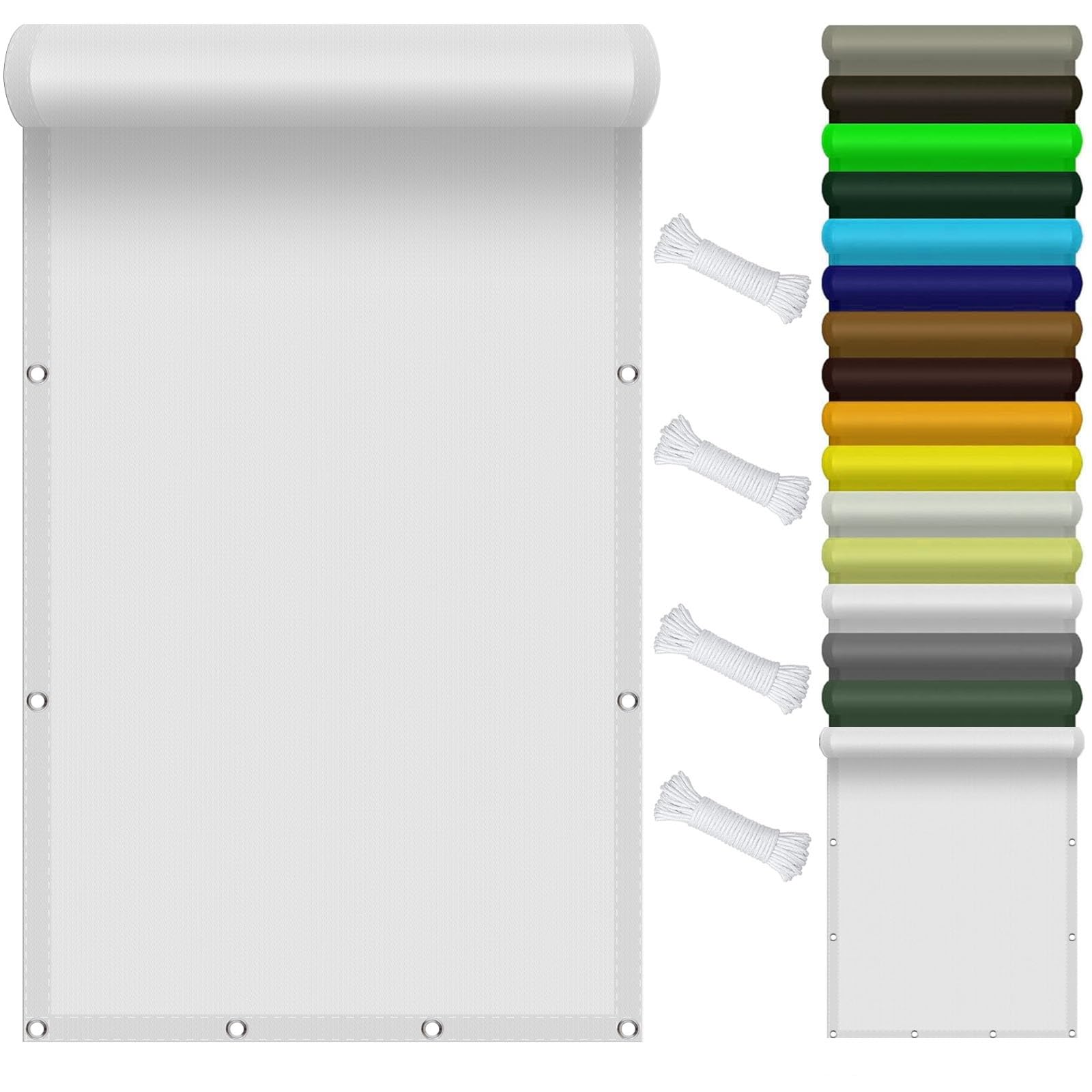 Toldo rectangular para jardin 4.5x5m de tela Oxford ideal para cenas en exterior