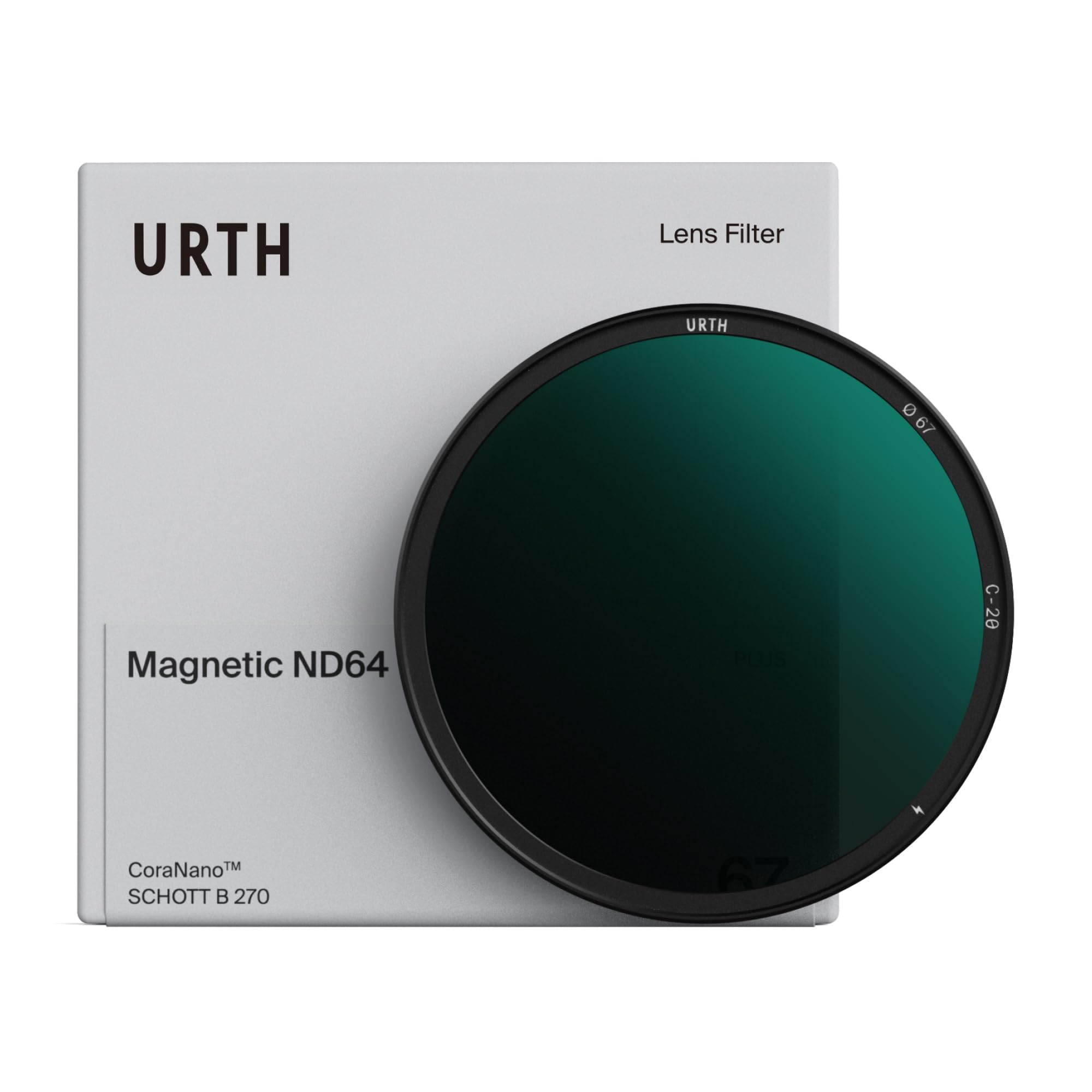 Urth 77 mm Magnetischer ND64 (6-Stop) Objektivfilter - 20-fache Nanobeschichtung, Ultra-schlank, Neutraldichte