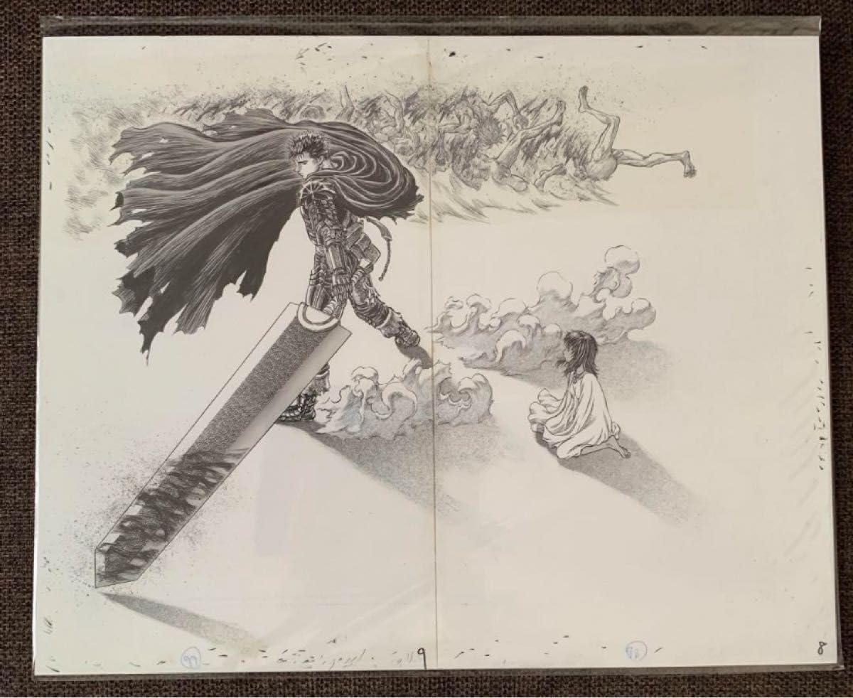ベルセルク　大原画展　グリフィス Amazon.co.jp: グリフィス 大ベルセルク展 キャラファインボード
