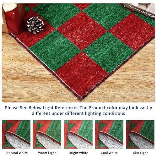 GarveeHome 4x6 Rug Xmas Living Room Rug Washable Christmas Rugs for Bedroom - image 8