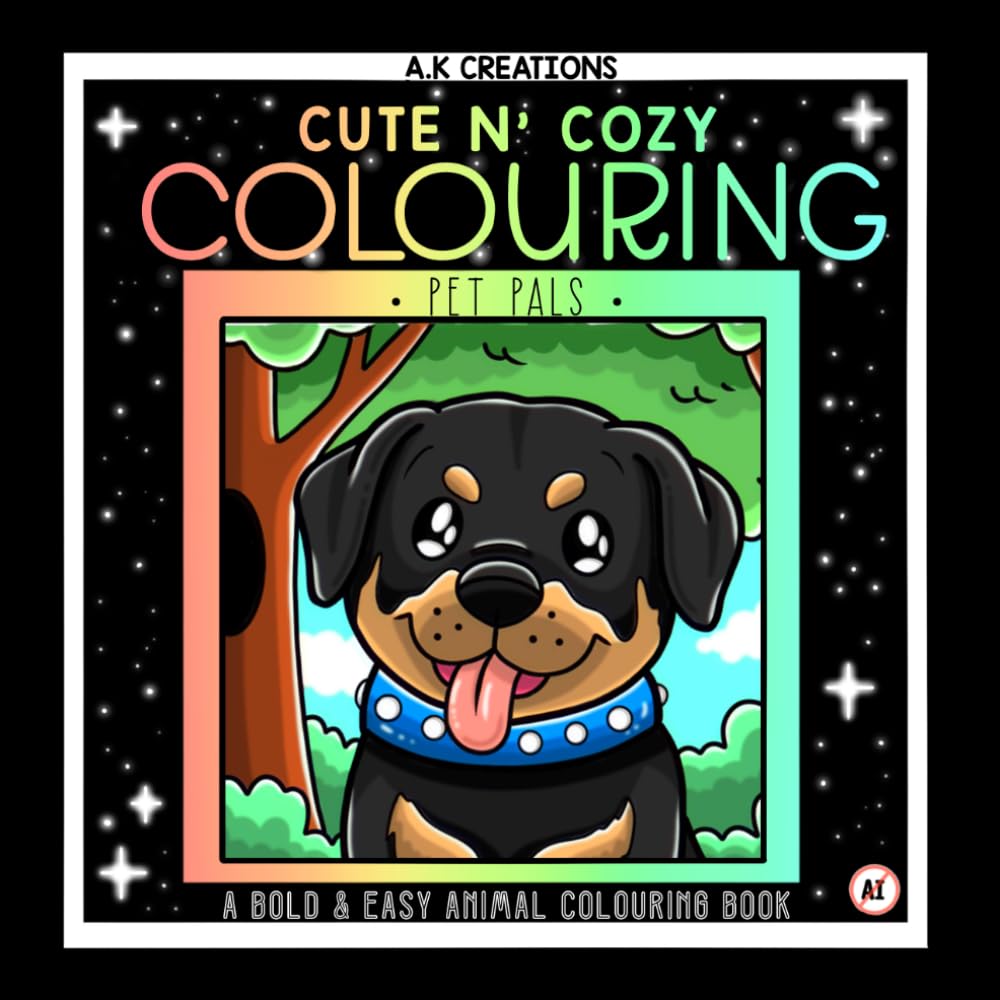Cute N’ Cozy Colouring: Pet Pals