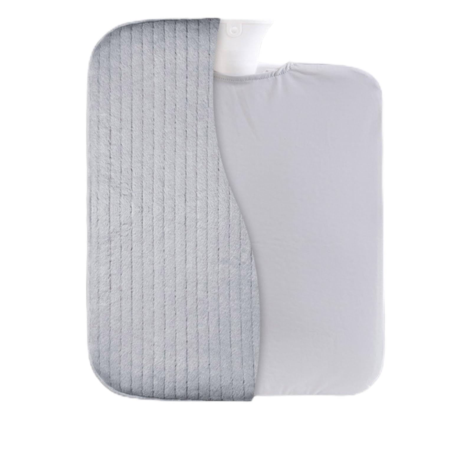 Botella grande de agua fría caliente de 9 litros con funda de felpa para pies