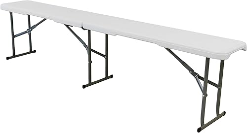 Elama ELM-Z - Silla de cena, banco de 6 pies