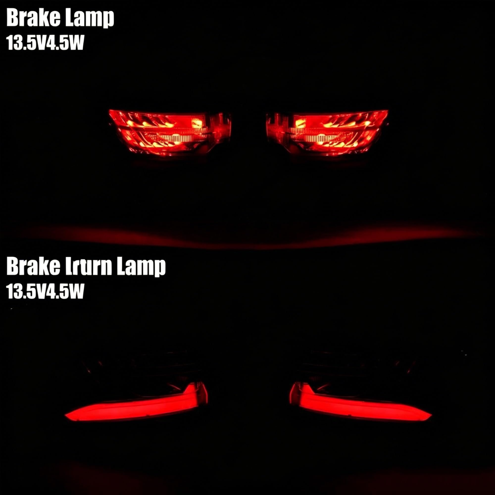 Lampa Tyłowa Samochodu Lampa Hamulcowa Lampa Migająca Dla Chevy Dla Traverse 2018 2019 2020 Wersja US(4pcs)