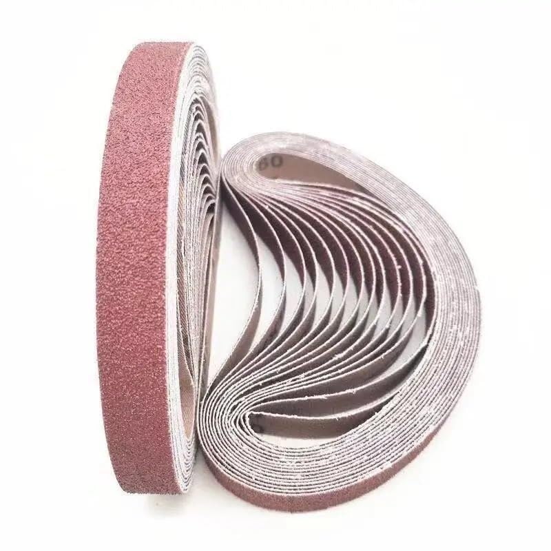 Szlifierka taśmowa Taśmy szlifierskie 5 sztuk/zestaw 330x30 mm 40-800 Grysy ścierne do polerowania drewna i metalu | Grits 600