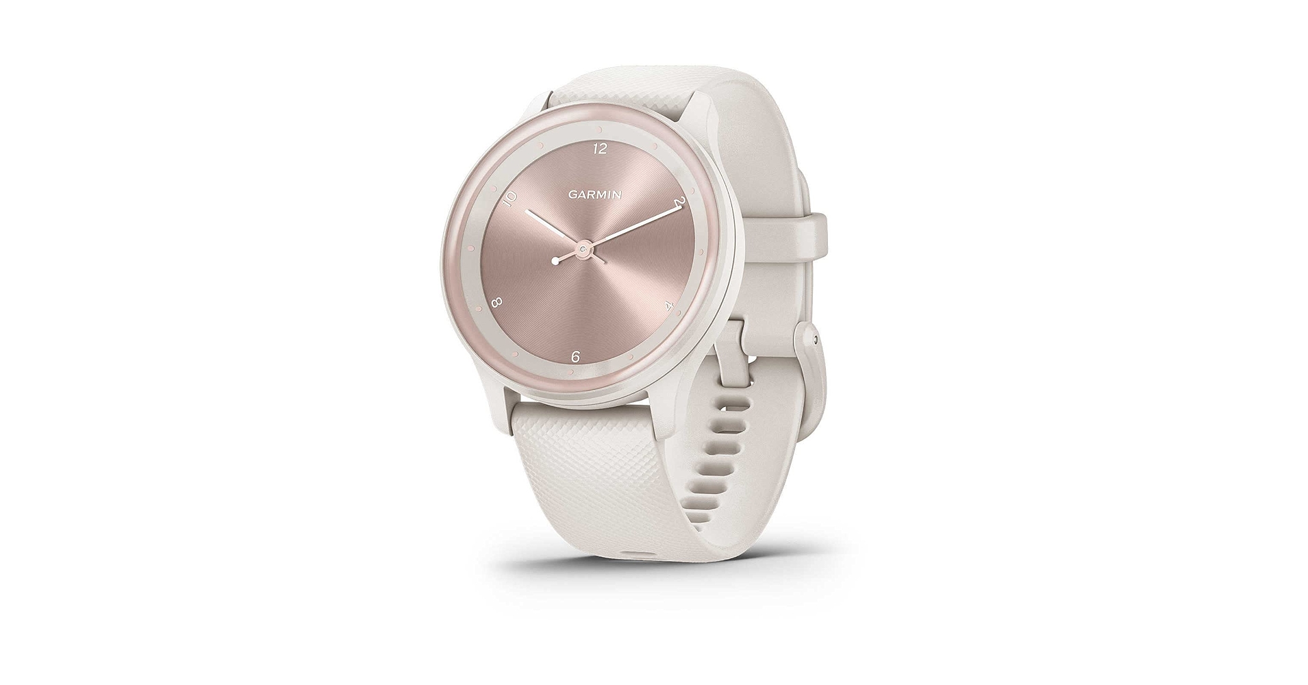 【GARMIN】 VIVOMOVESPORT Peach / Ivory Amazon.com: Garmin vivomove Sport, Hybrid Smartwatch, Health