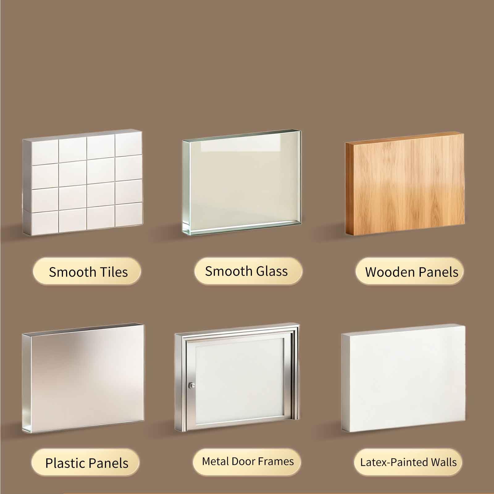 Clear Wall Protector - Static Film, No Residue -6