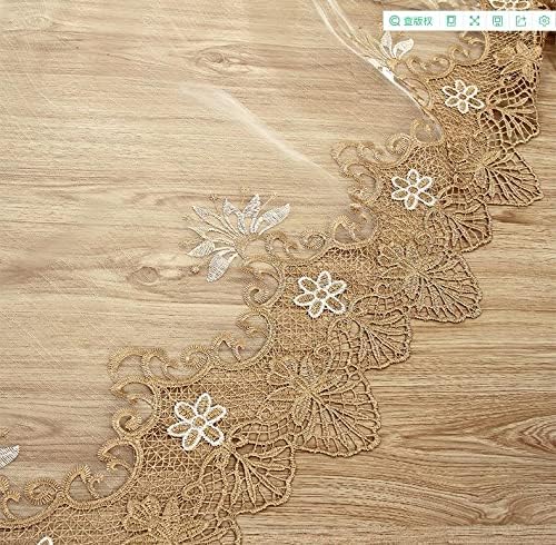 High Grade Europern Style Embroidered Nursery Kids Room Sheer Curtains Basic Rod Pocket Top Style for Living Room Bedroom(1 Panel, W 100 x L 84 inch, White)