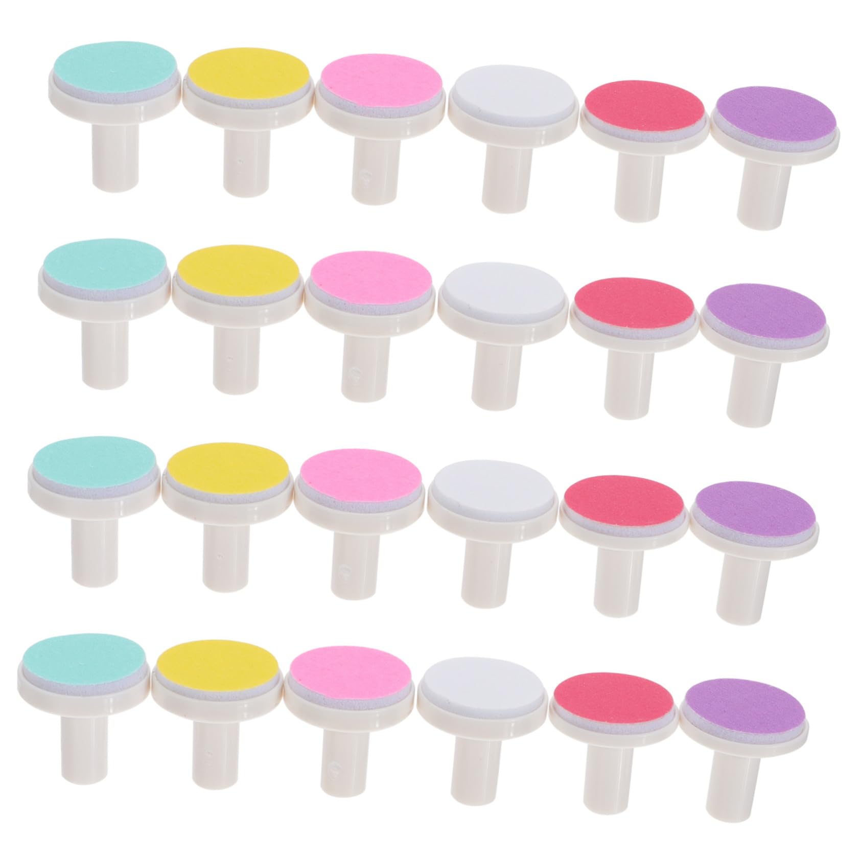 minkissy 24pcs Electric Nail Trimmer Replacement Pads Nail File Pads for Toddler Fingernail File