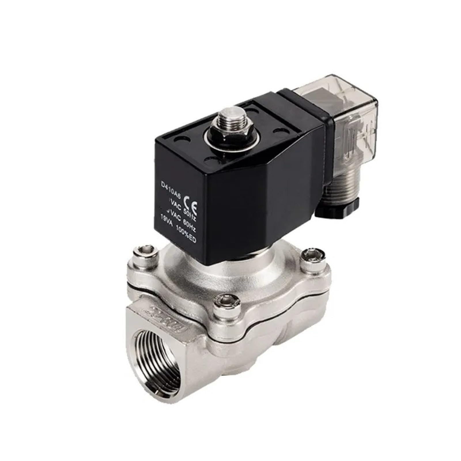 VSPPJYFG 3/4" stainless steel 220v water solenoid valve normally closed waterproof solenoid valve(NPT-230VAC-NBR-SEAL)