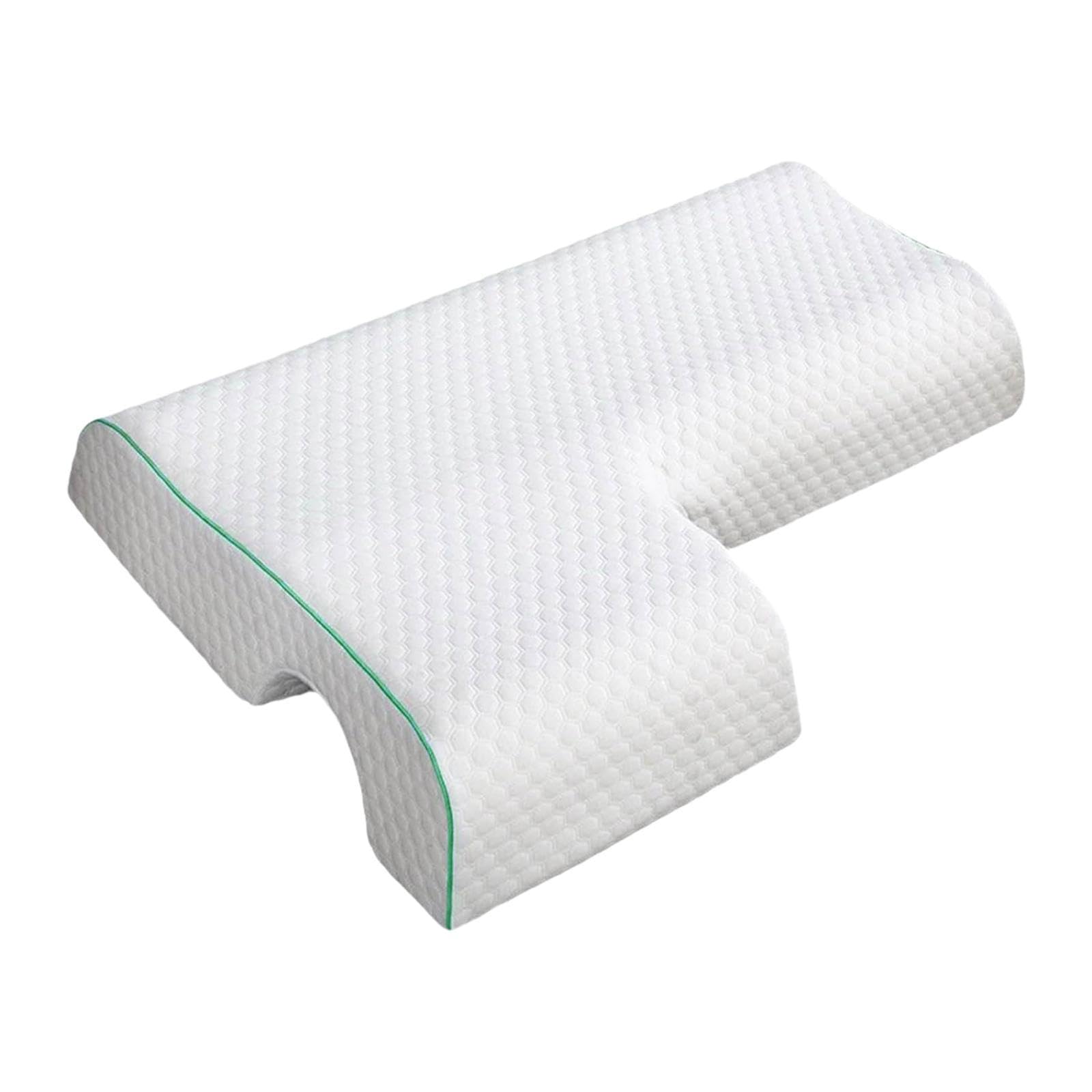 Oreiller ergonomique mémoire de forme pour couples avec trou de bras