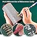 GA&EN Self Adhesive Pickup Pencil for Rhinestones and Diamond Painting, 10 PCS Long Rhinestone Picker Tool Kit for Nail Art, Nail Dotting Tools for Manicure, Jewel Applicator Gem Picker Pen Tool