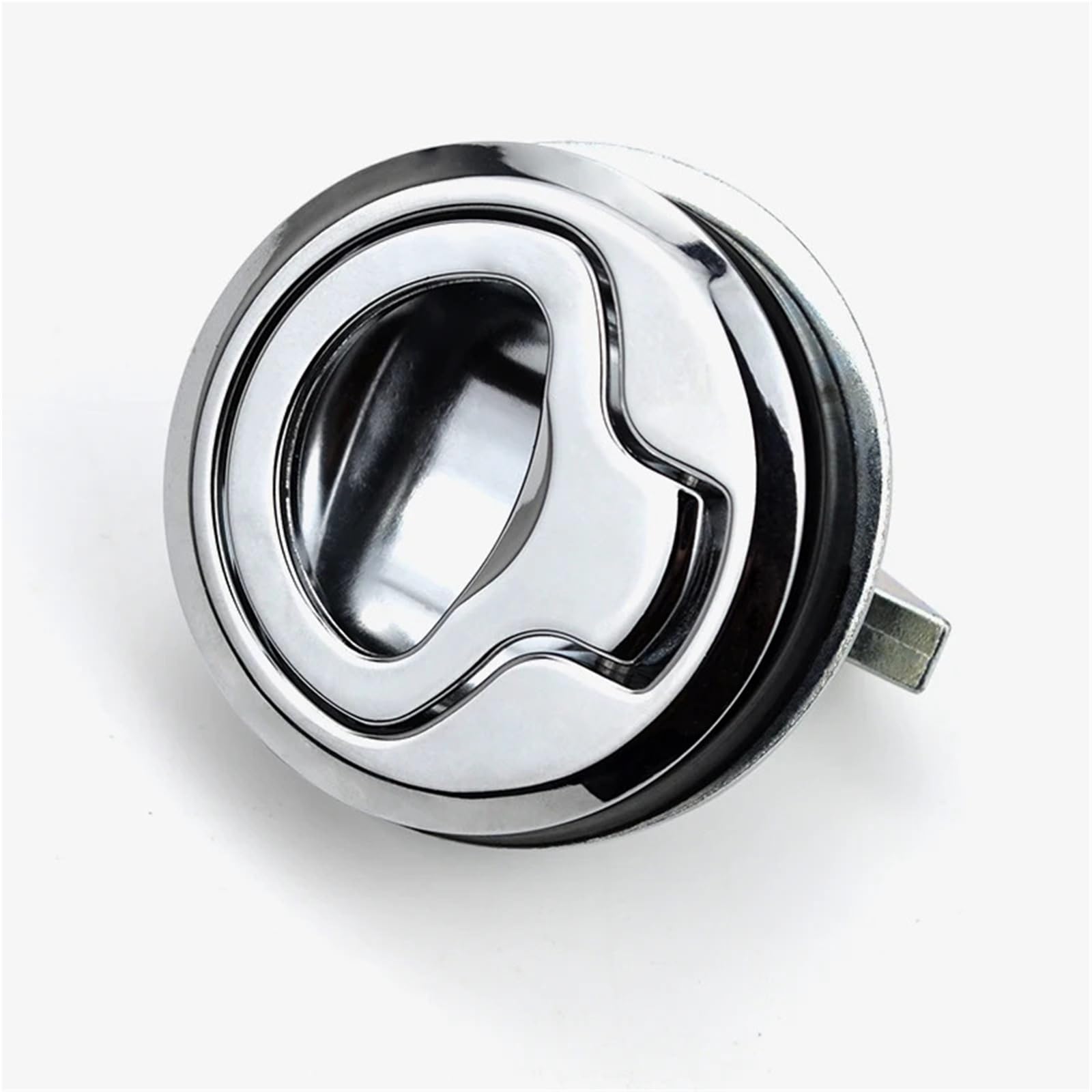 WQGQPXOB Pull Ring Lock Panel Cinet Closet Surface Industrial Round Products 1Pcs(739-3 Light)