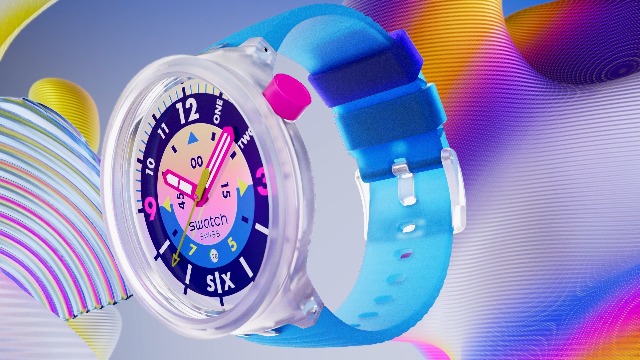 Amazon | [スウォッチ]SWATCH腕時計ユニセックス 47mm SWATCH NEON