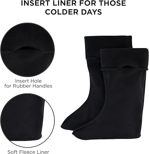 Miniatura 5 de Disney Botas de lluvia para niña con forro suave extraíble para nieve