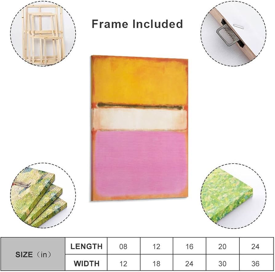 マーク・ロスコ「『White Center』(1950) シルクスクリーン マーク