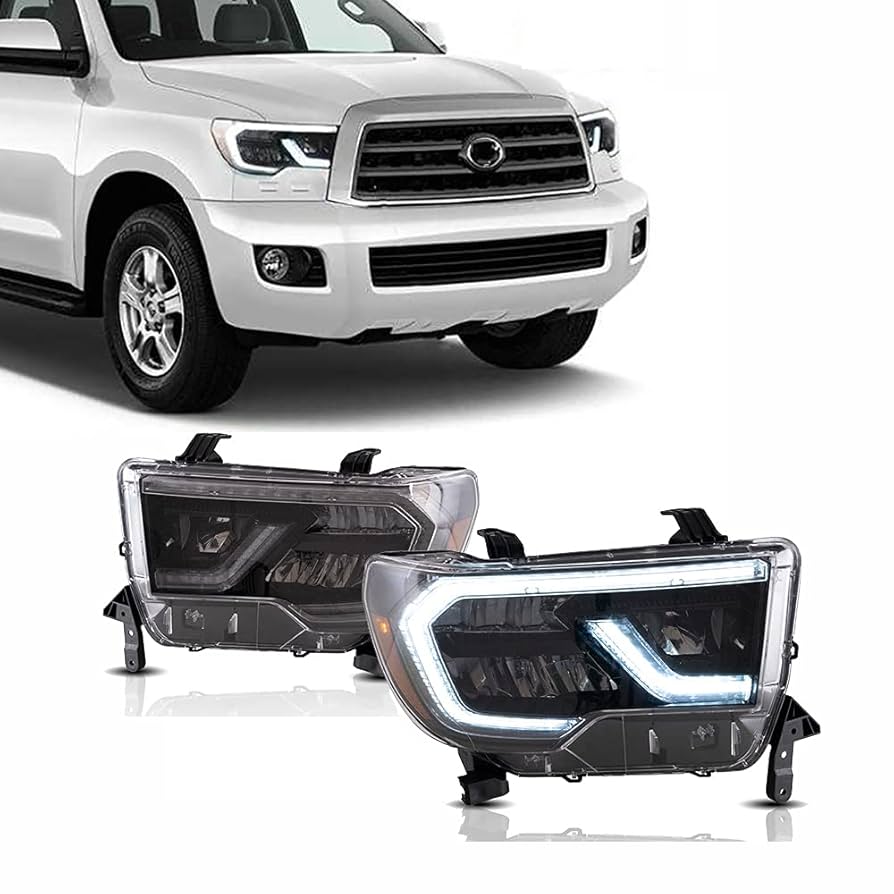 Amazon | USEKA トヨタ タンドラ 07-13 セコイア08アップ ヘッド