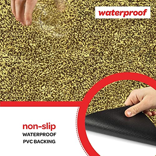 Image of Microfiber Door Mat 20 inchx30 inch - Non-Slip Washable Entryway Rug