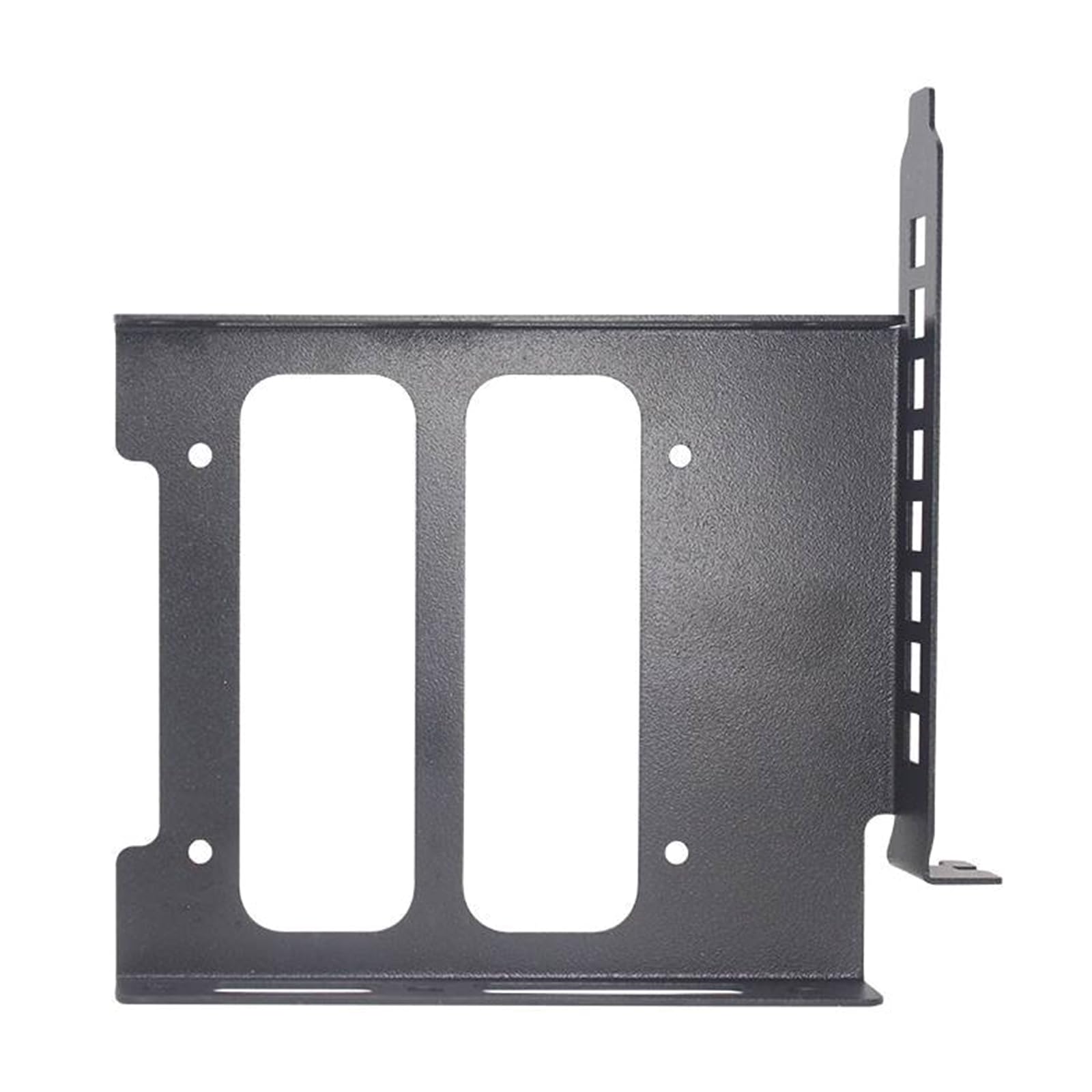 Staffa di montaggio stabile per computer desktop per slot per schede di espansione telaio in metallo per archiviazione sicura staffa di montaggio SSD