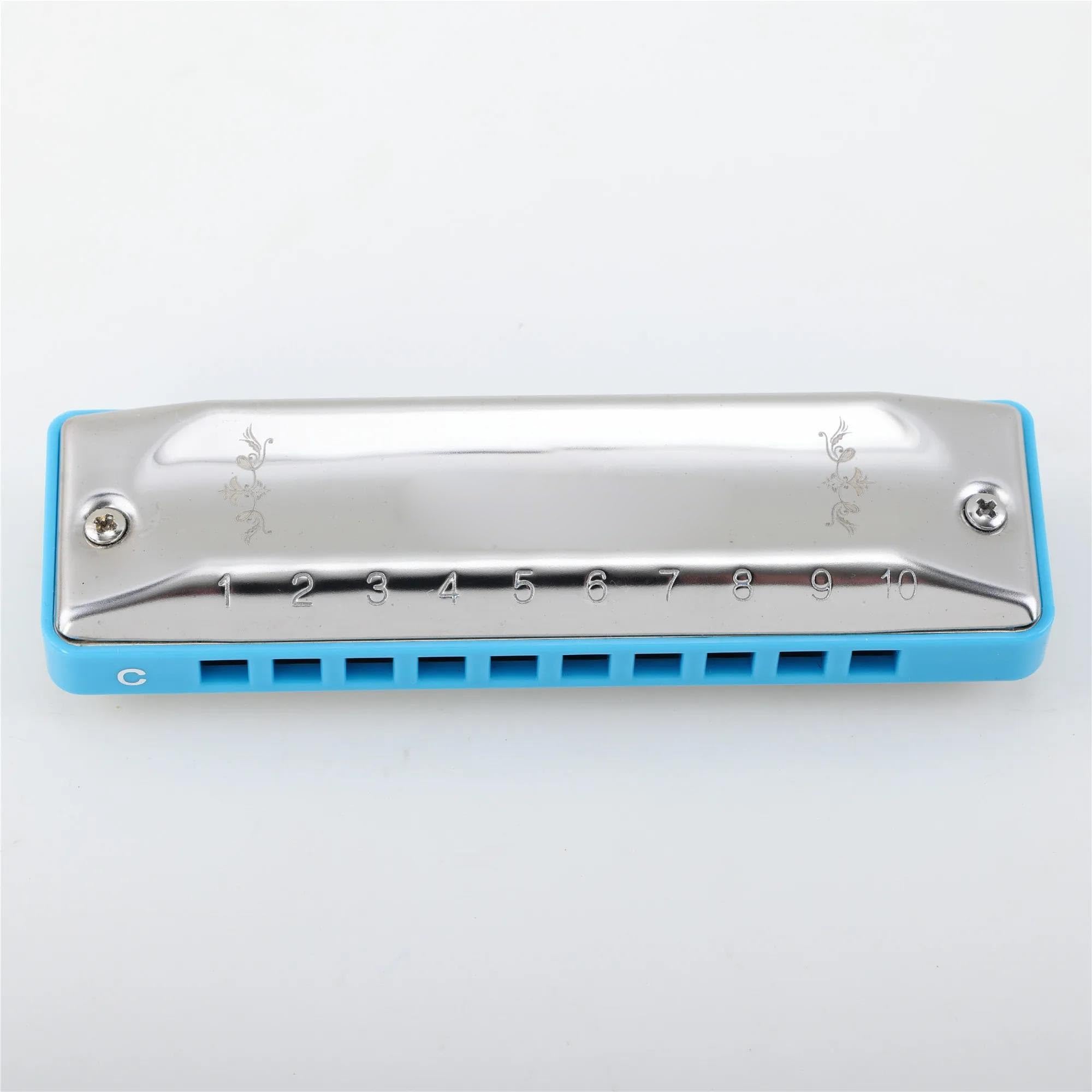 Set Di 3 Chiavi Per Armonica Blues A 10 Fori Con Custodia Per Adulti Professionisti Principianti