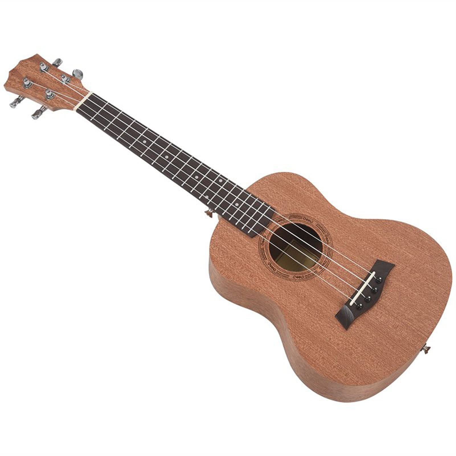 Ukulele koncertowe Początkujący Ukulele 26 Cali Mahogany Wood 18 Fret Tenor Ukulele Acoustic Cutaway Gitara Mahogany Wood Ukelele Hawaii 4 String Guitarra