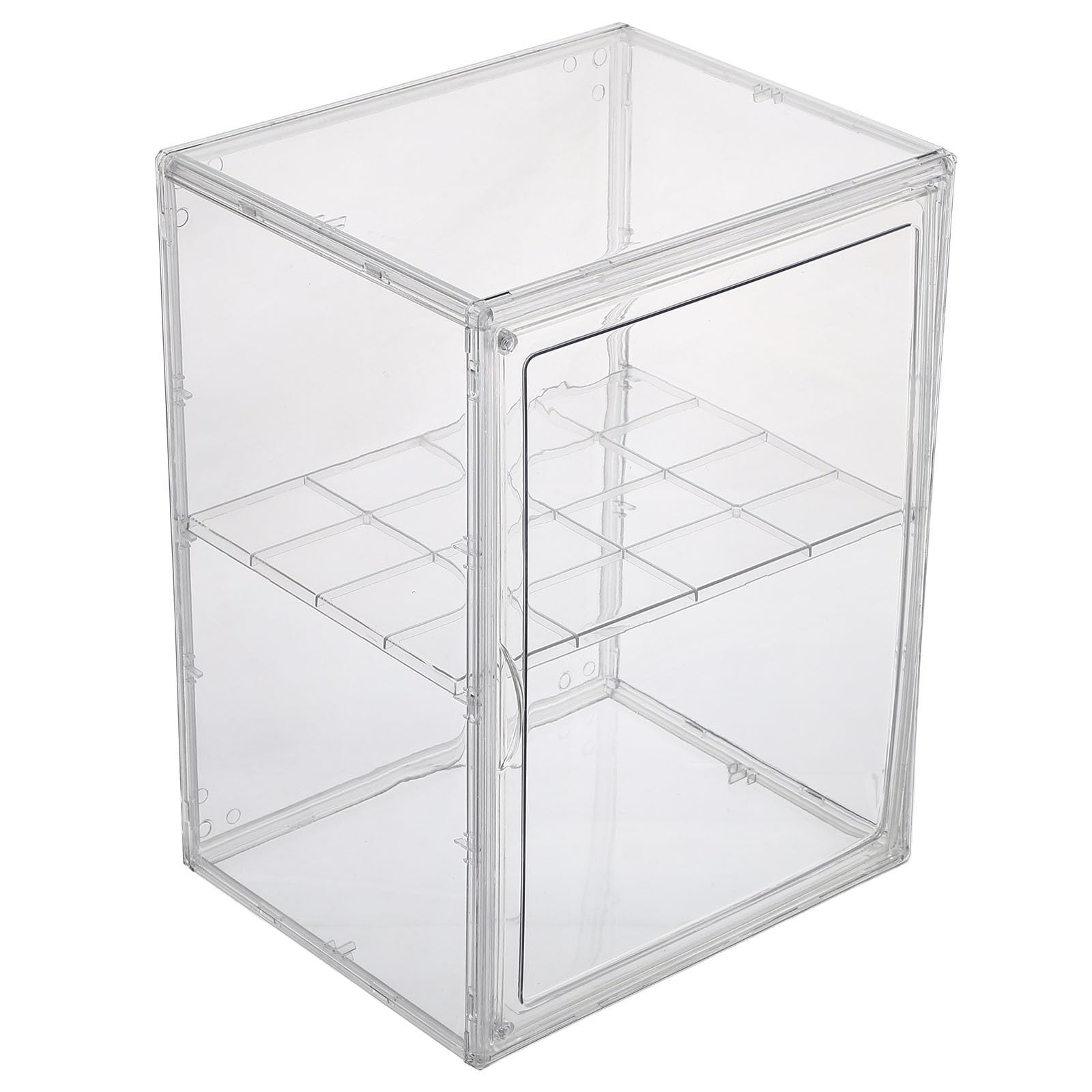 Scatola Espositiva in Acrilico per Mini Figure, 2 Livelli Impilabile