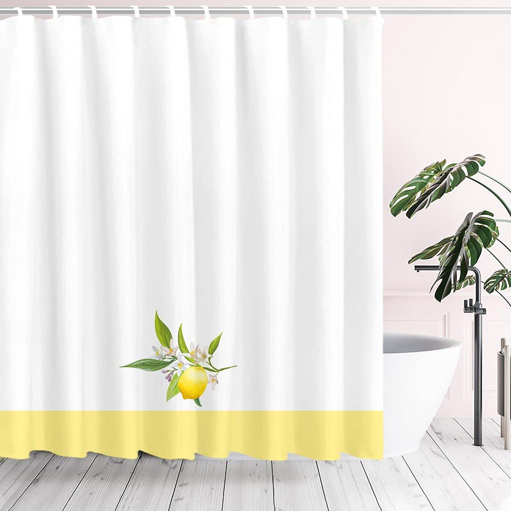 Tenda da doccia verde 150x180 cm con foglie, tenda da doccia con pianta botanica tropicale con foglie di eucalipto, tenda da vasca astratta in stile b | Leroy Merlin