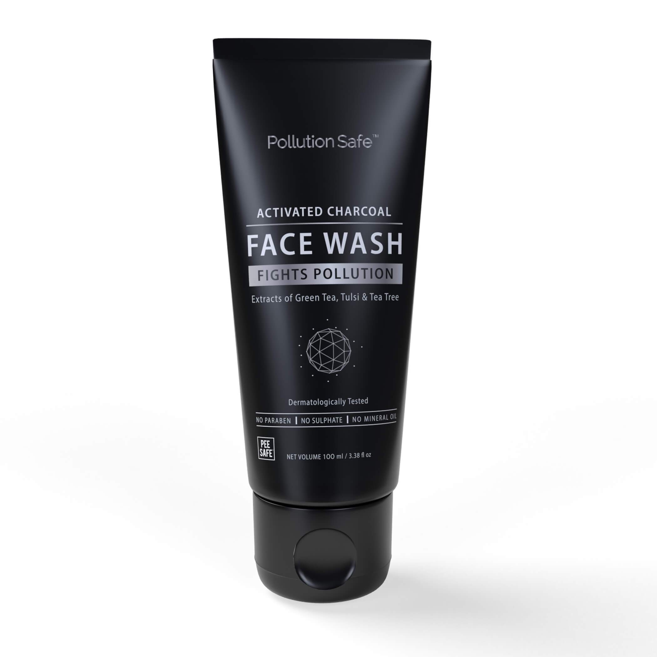 Buy Safe Face Wash (100gm) Goodness Of Activated Charcoal Skin