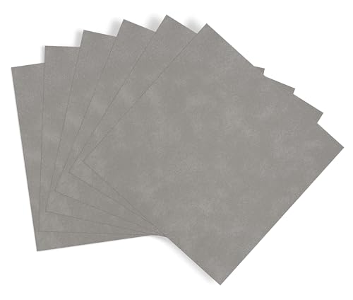 d-c-fix 6x dalle PVC adhesive murale Gris clair 15x15 cm - stickers carrelage pour crédence cuisine, salle de bain - décoratif autocollant carreaux muraux