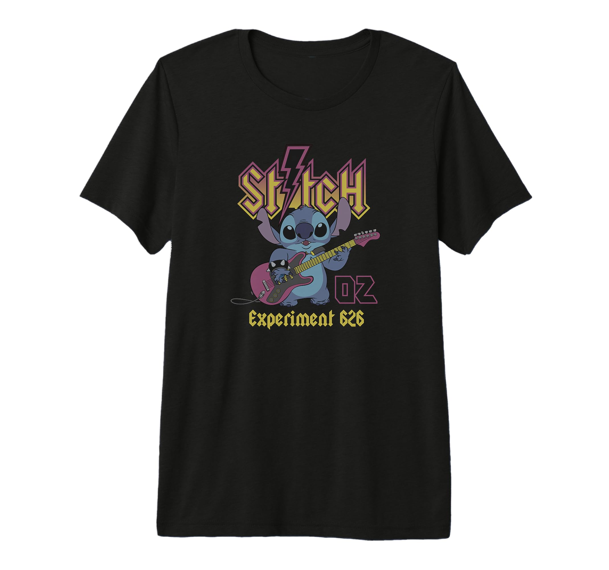 Disney Lilo & Stitch Rock Concert Experiment 626 Band Premium T-Shirt