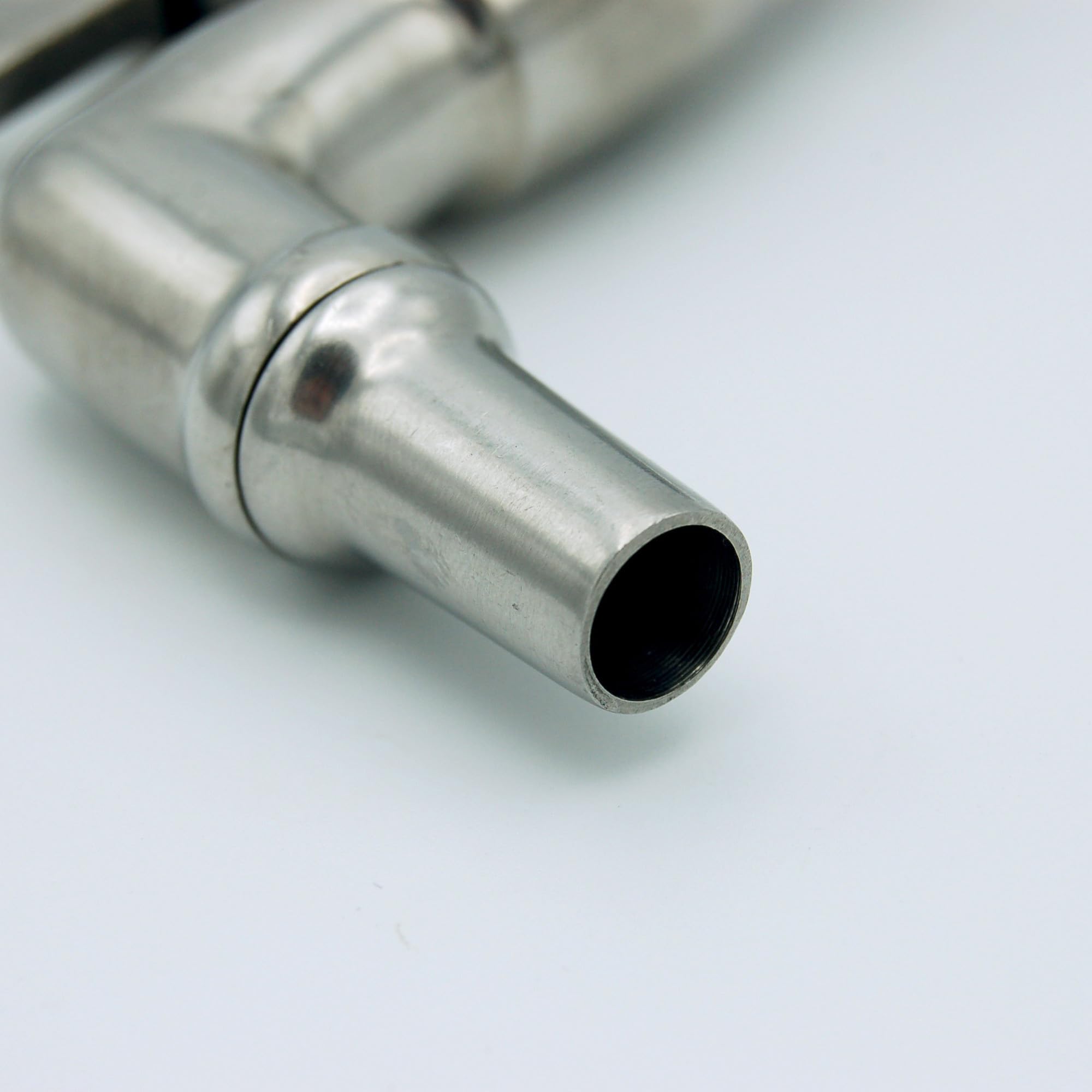 GRIFO ESFERA BARRIL 1/2" ACERO INOX. PARA BODEGA ROSCA CÓNICA