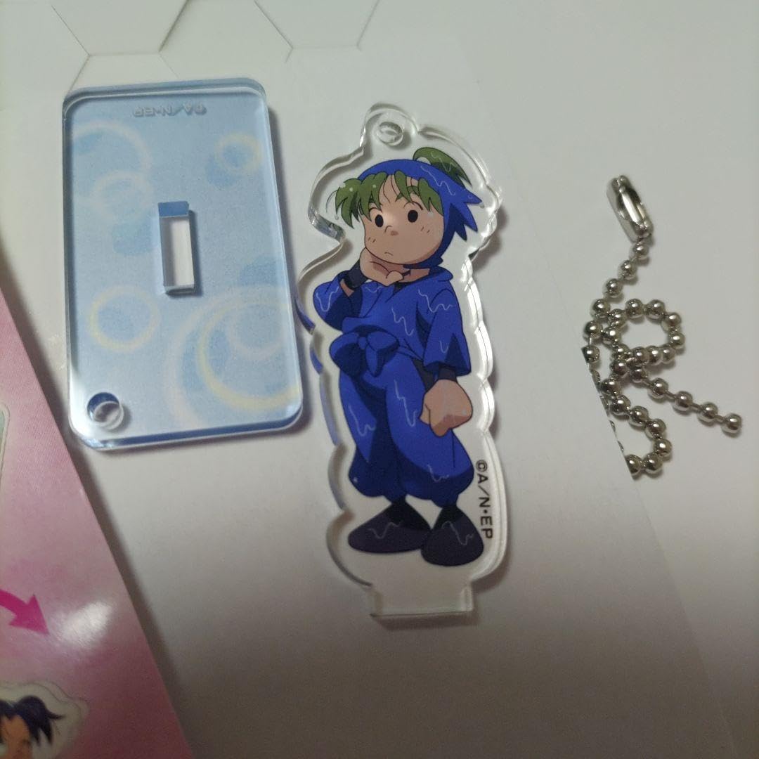 忍たま乱太郎 アクリルスタンドキーホルダー 雨濡れ 池田三郎次