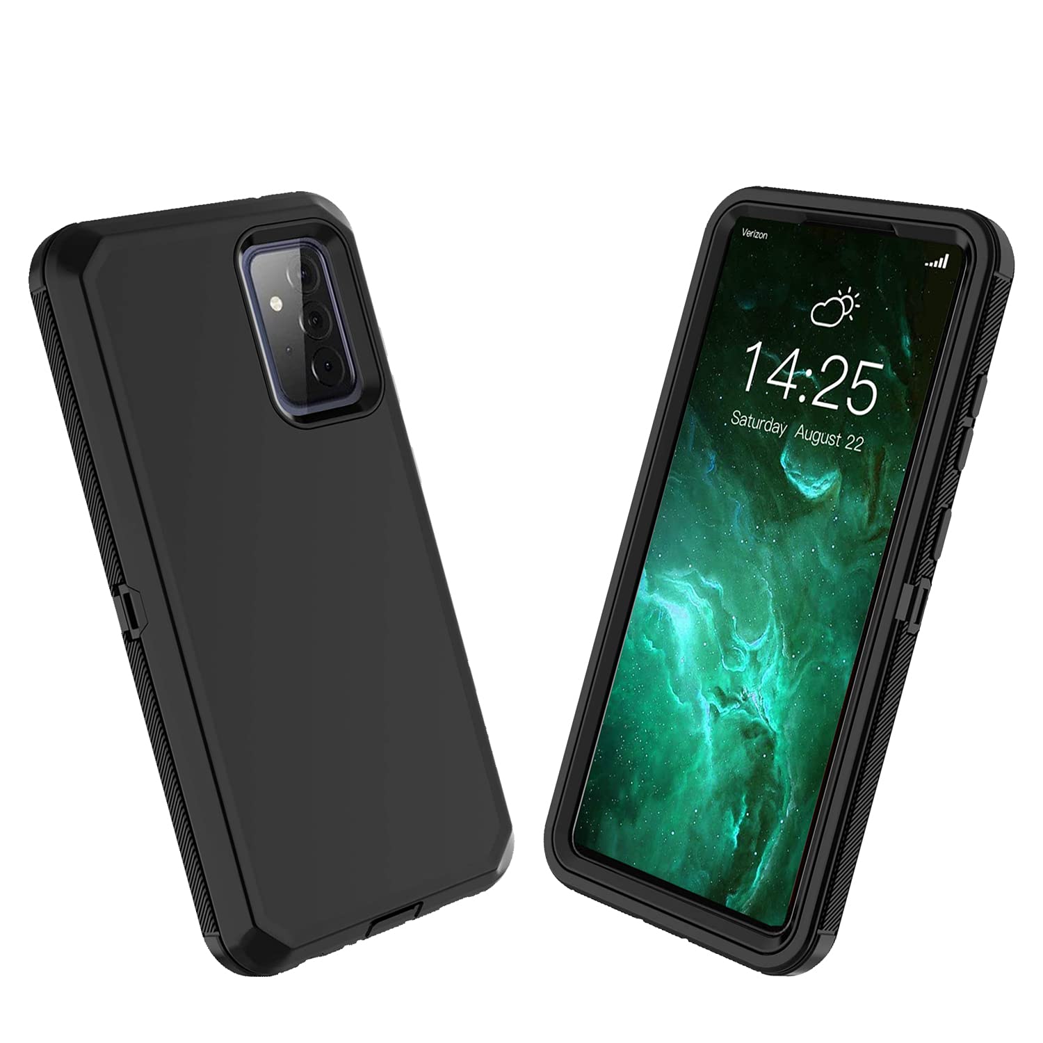 sanxin sanxin Samsung Galaxy A52 Case, Samsung Galaxy A52 5G case, with HD Screen Protector, for Otter Box Galaxy A52 5G, Black