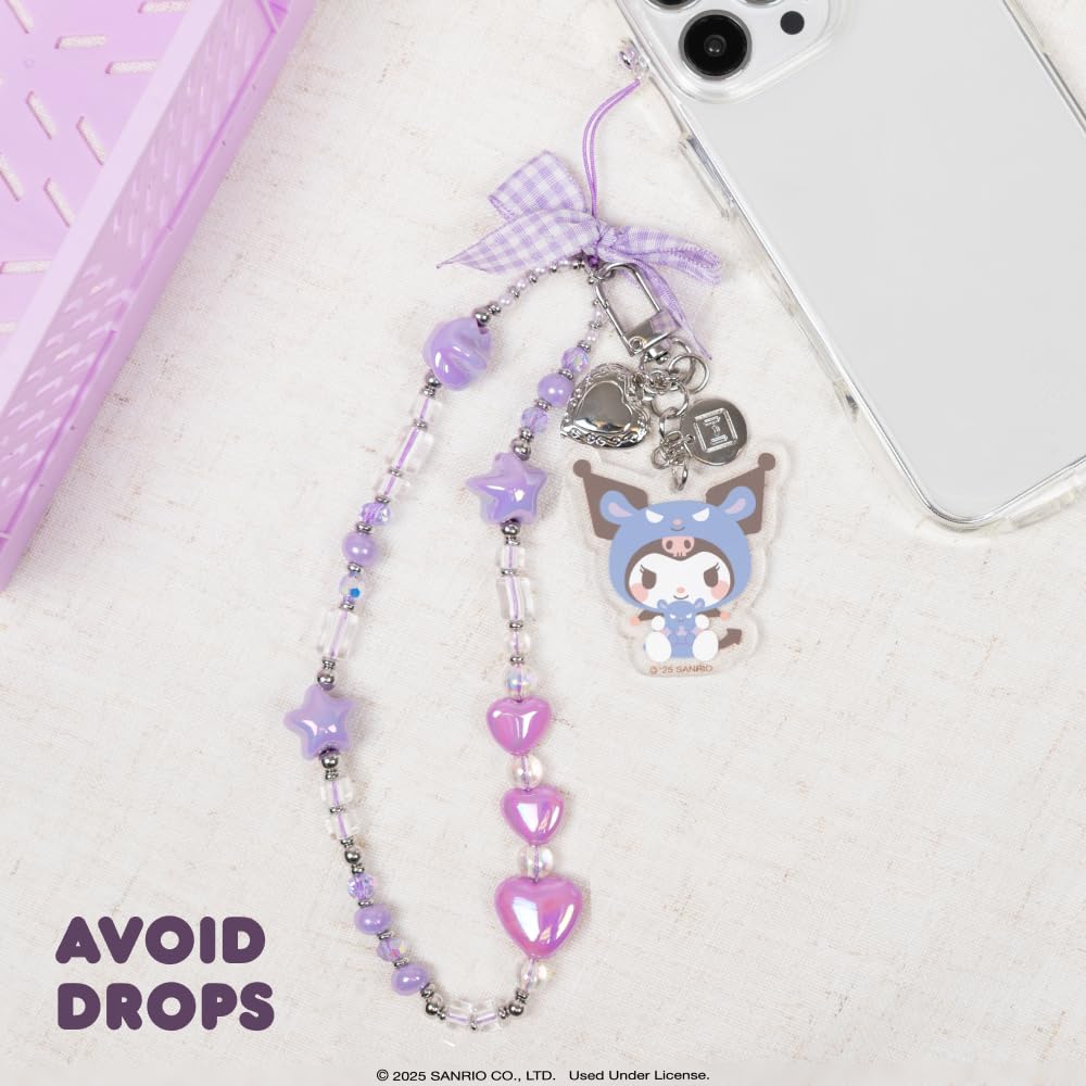 iFace Sanrio Cosplay Beaded Wristlet Universal Charm Strap - Wrist Strap for Cell Phone Camera Keys Earbuds - 4