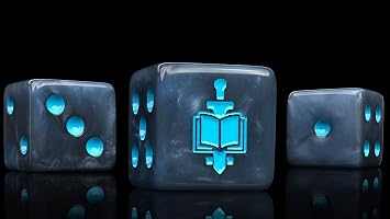 Baron of Dice Warrior Knights Resin Dice - Set of 25 Square