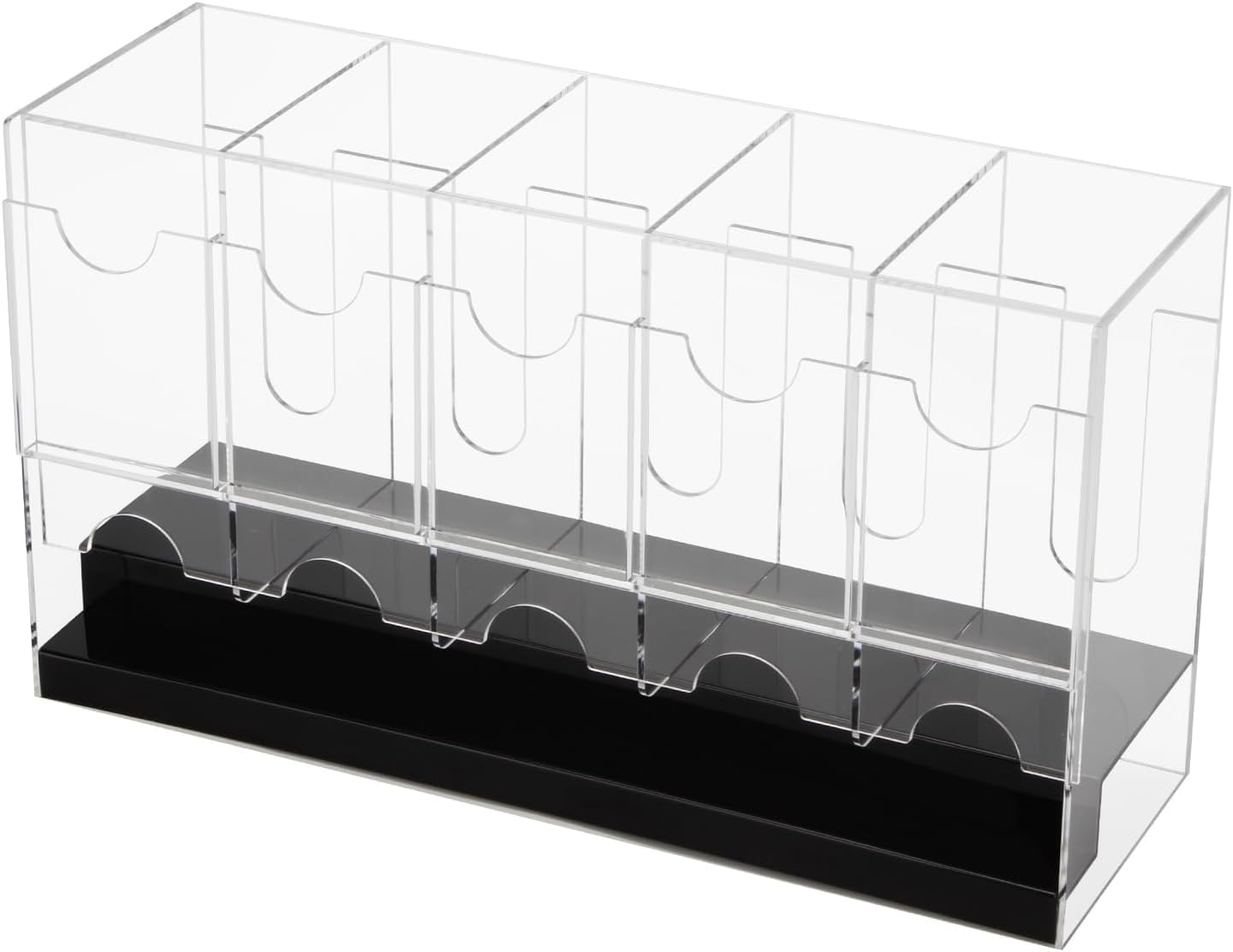Distributore per Booster in Acrilico 5 Scomparti | Organizer ed Espositore per Pacchetti di Carte