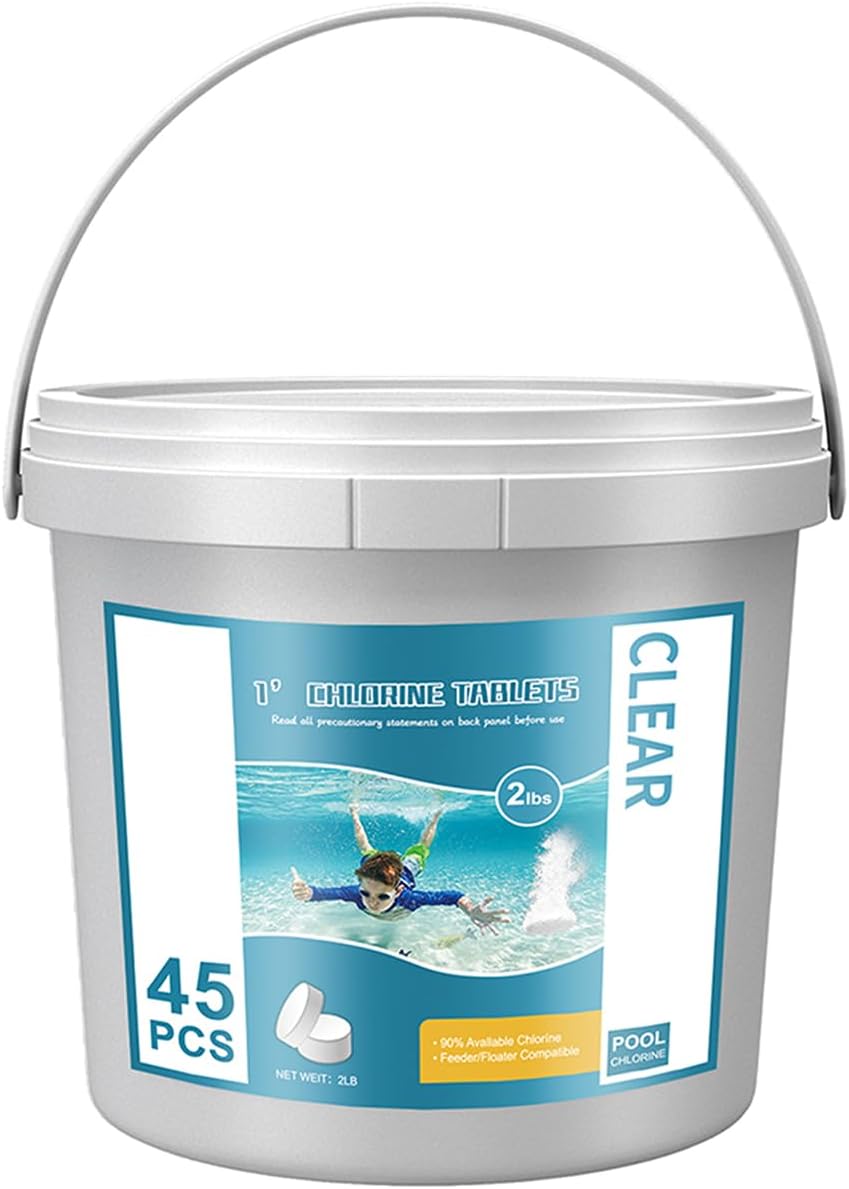Multifunction Chlorine Tablets for Swimming Pool 1KG Paddling Pool