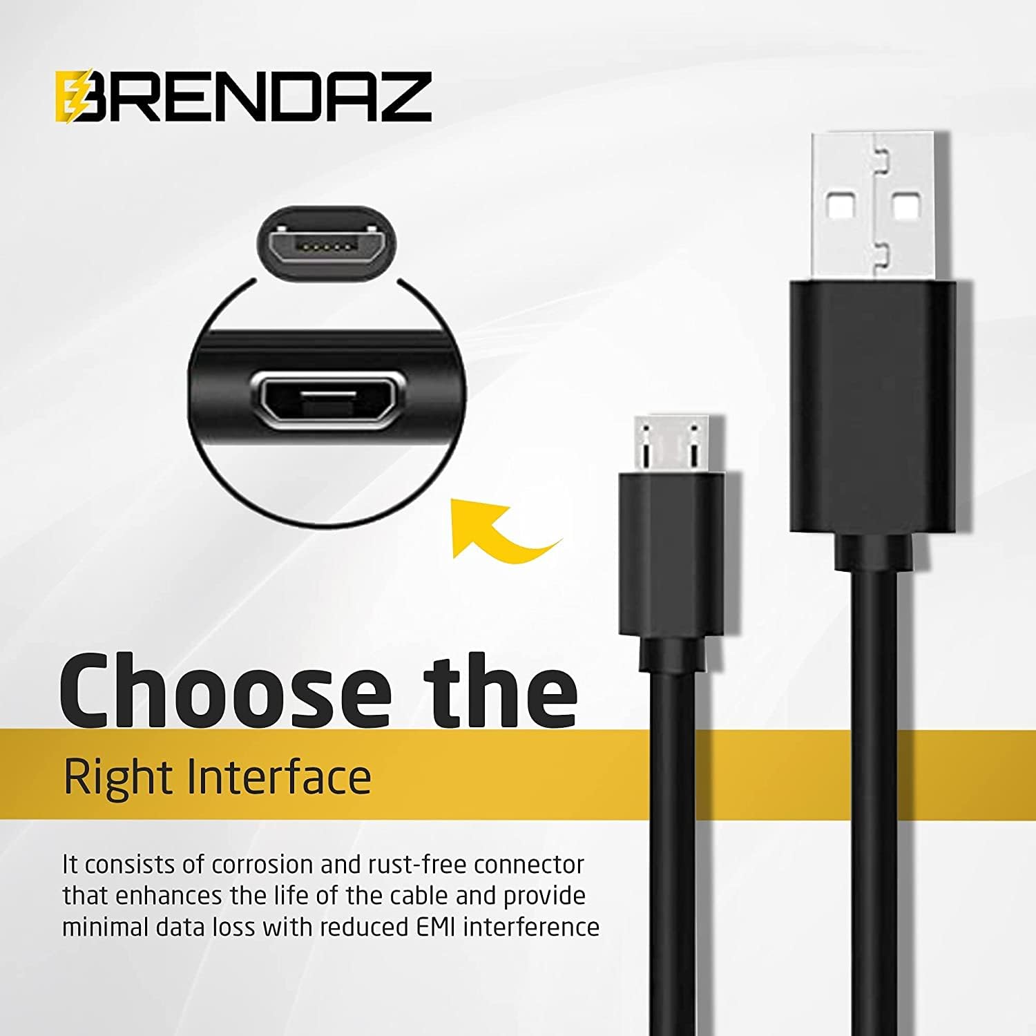Amazon | BRENDAZ USBケーブル (2本パック) 充電コード Audio-Technica