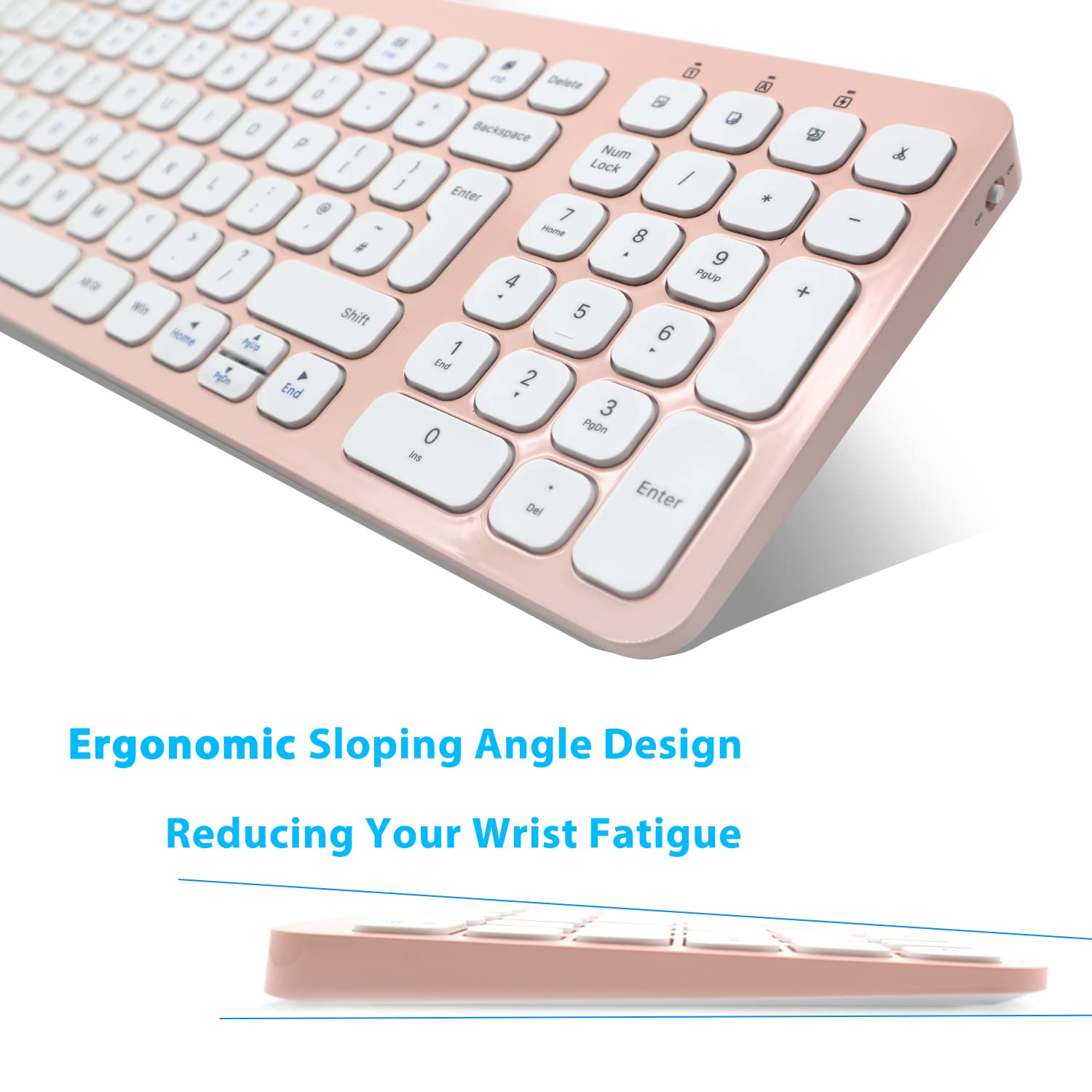 Set tastiera e mouse wireless - Design orsetto - Colore marrone | Cool Mania