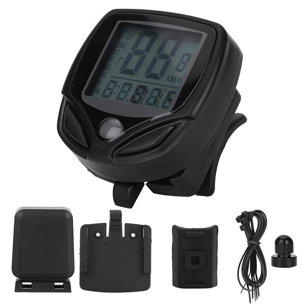 Lightweight Bike Computer, Automatic Cycling Speedometer, for Road Bicycles Mountain Bicycles