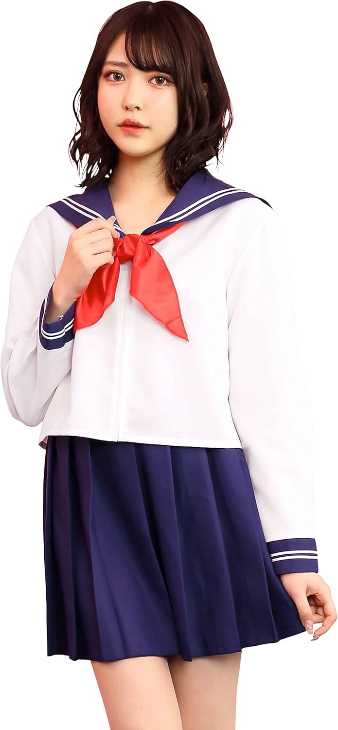クリアストーン(Clearstone) トキメキグラフィティ コスプレ ハロウィン ハツコイセーラー レディース ホワイト セーラー クリアストーン(Clearstone) トキメキグラフィティ コスプレ ハロウィン ハツコイセーラー レ...