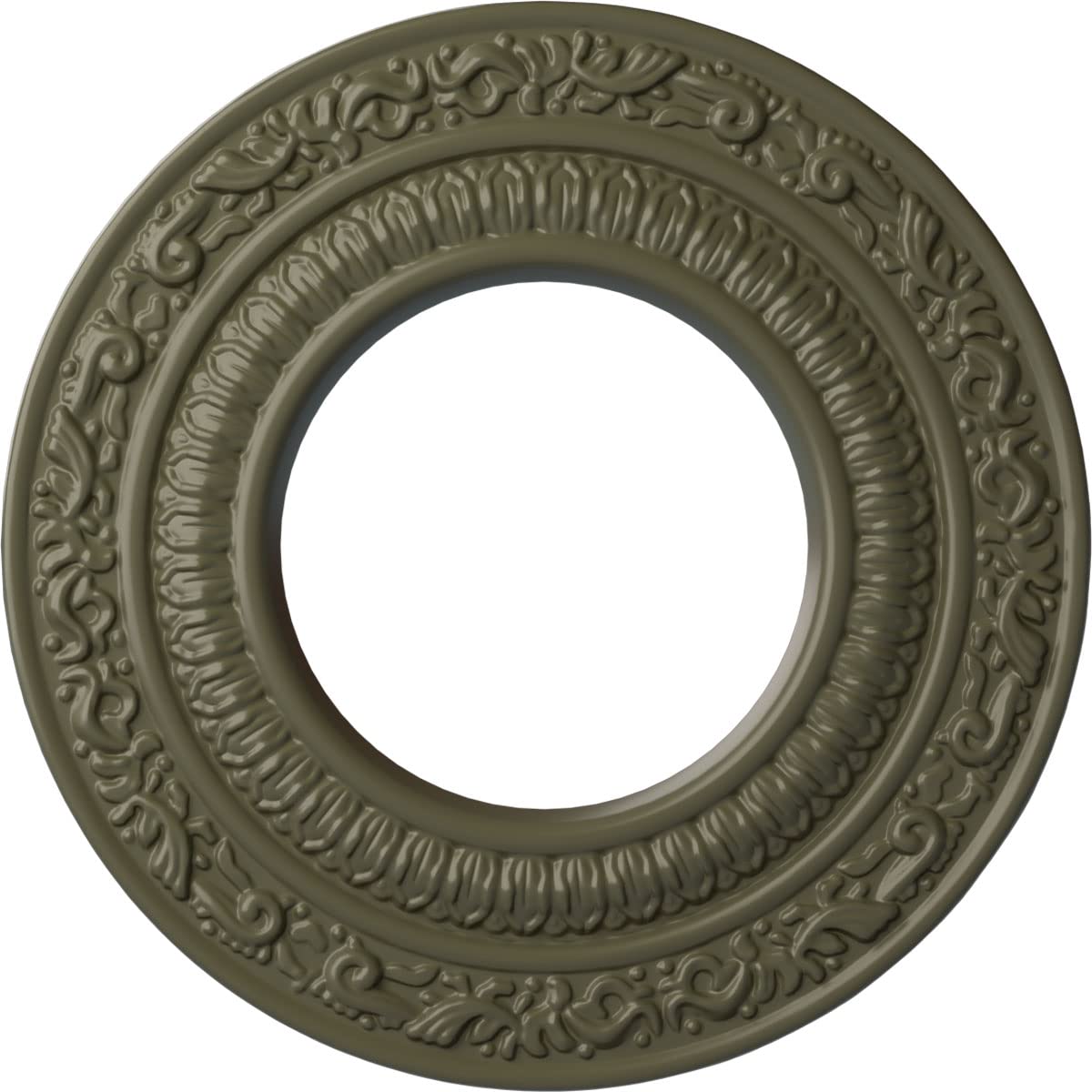 8 1/8"OD x 4 1/8"ID x 1/2"P Andrea Ceiling Medallion (Fits Canopies up to 4 1/8") — Amazon image 30