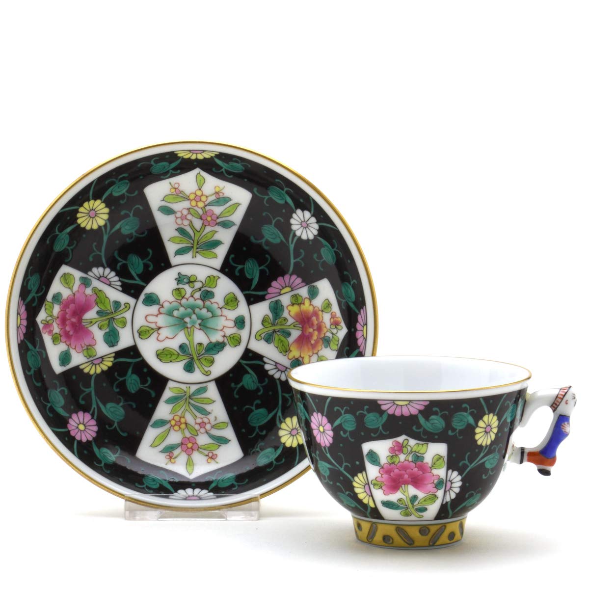 Amazon | ヘレンド(Herend) デミタスコーヒーカップ＆ソーサー