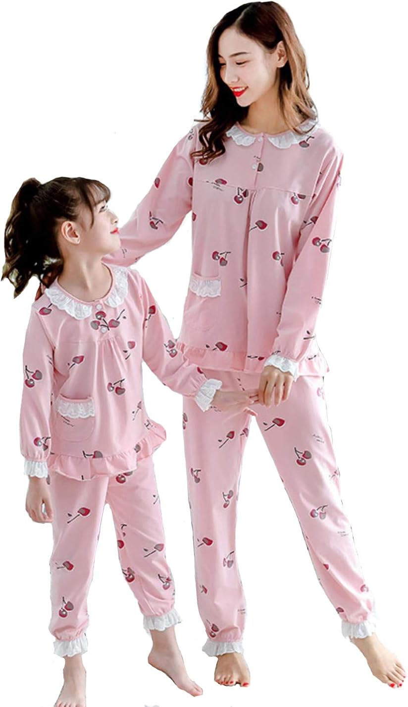 Viisen 女の子 パジャマ 上下セット 長袖 ルーム 子供 親子服 かわいい ガールズ キッズ 綿100 レディース 110cm 170cm 春 冬 部屋着 蝶結び レース 寝間着 超特価 秋 Viisen 女の子 パジャマ 上下セット 長袖 ルーム 子供 親子服 かわいい ガールズ キッズ 綿100 レディース 110cm 170cm 春 冬 部屋着 蝶結び レース 寝間着 超特価 秋