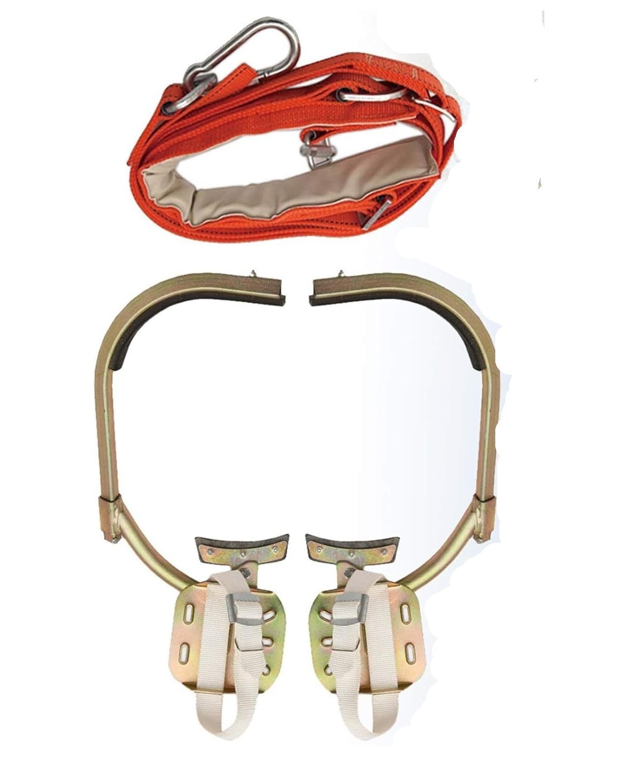 Kit Profesional de Equipo for trepar árboles con púas Antideslizantes y cinturón de Seguridad for Trabajadores eléctricos y entusiastas del Aire Libre(300model)