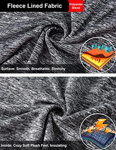 Liberty Imports TOP-367 2 Pack Men'S Fleece Zip Up Hoodies With Zipper Pockets Thumb Holes thumb #4